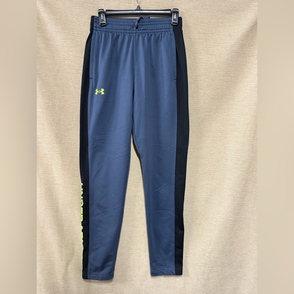 Under Armour Kids Blue and Black Joggers